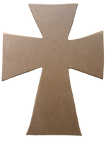 Hand Cut Plain Decorative Cross For DIY