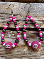 Hand Beaded Earrings