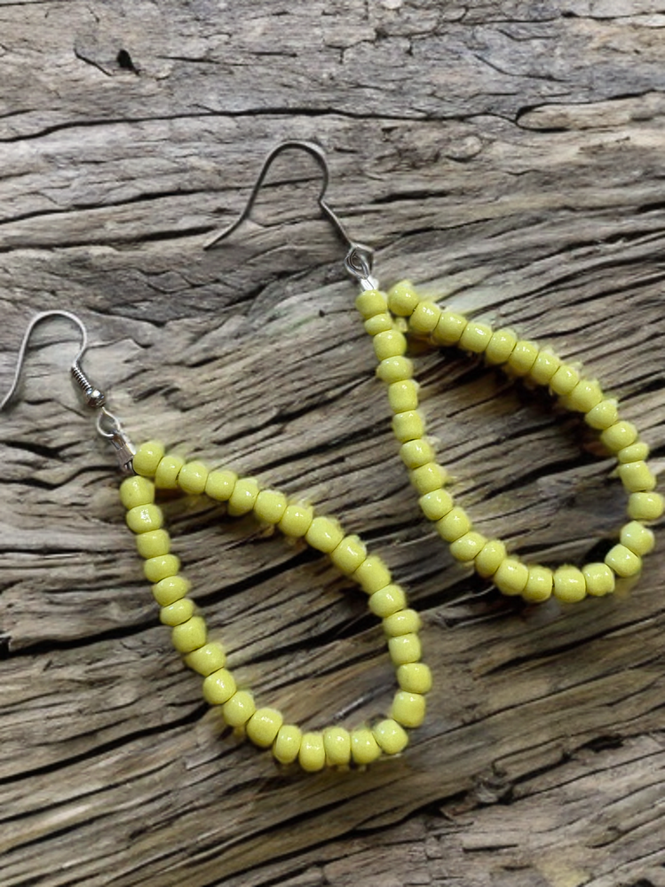 Hand Beaded Earrings