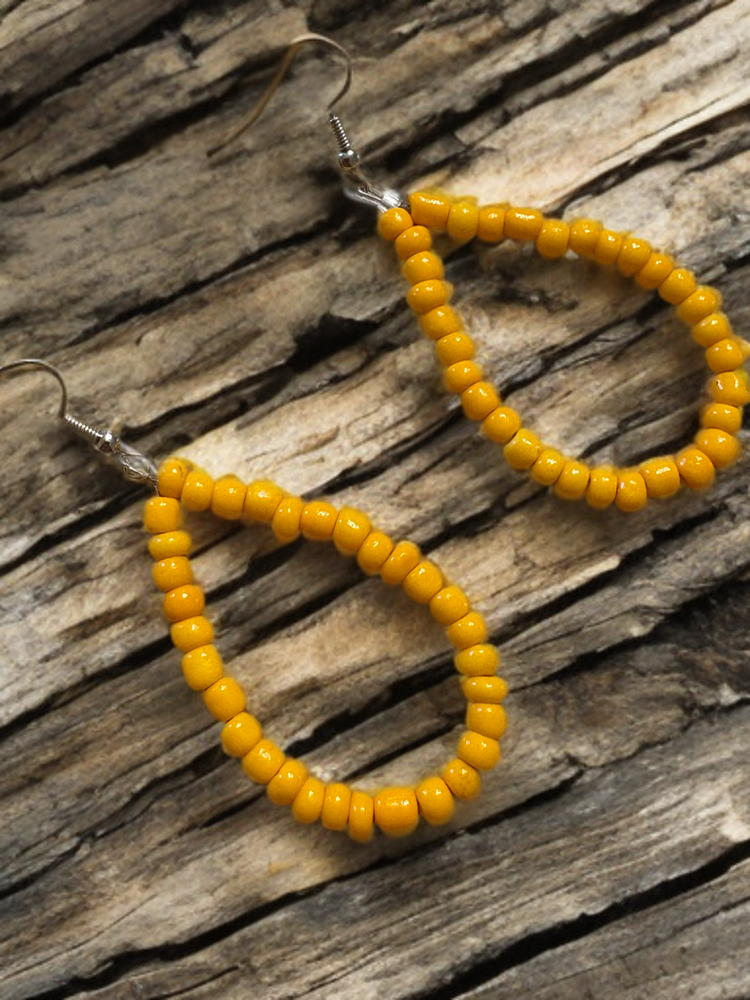 Hand Beaded Earrings