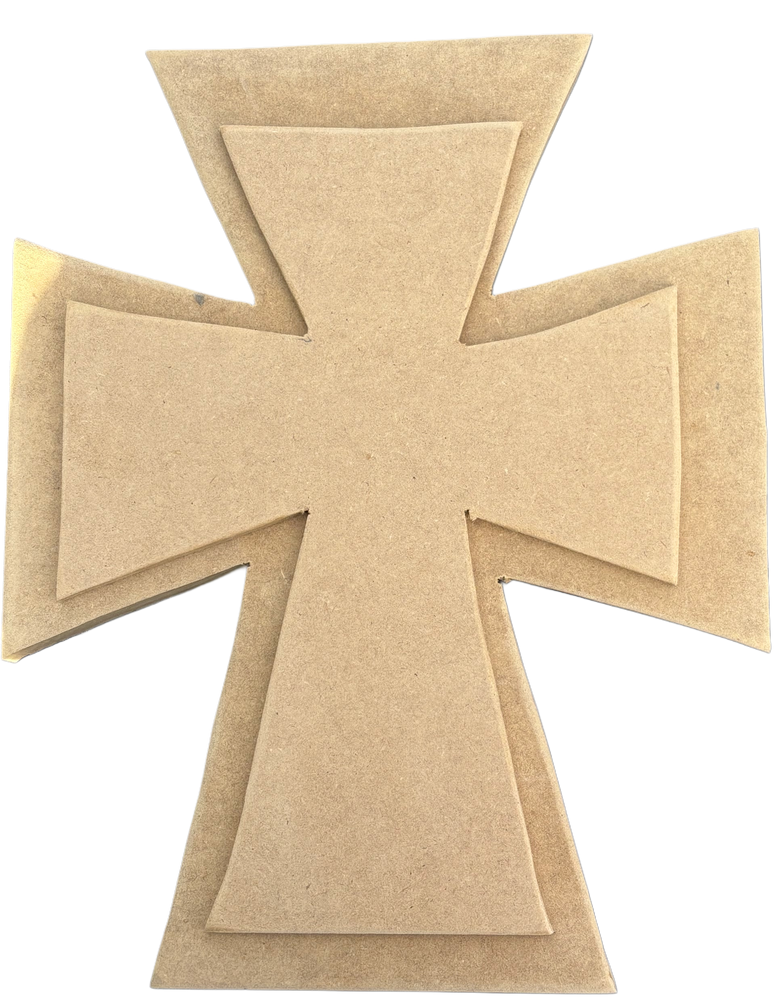 Hand Cut Plain Decorative Cross For DIY