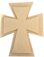 Hand Cut Plain Decorative Cross For DIY