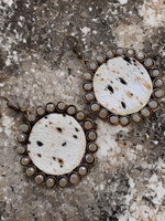 Bling And Speckled Fab Earrings