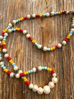 Hand Beaded Colorful Necklace