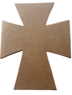 Hand Cut Plain Decorative Cross For DIY