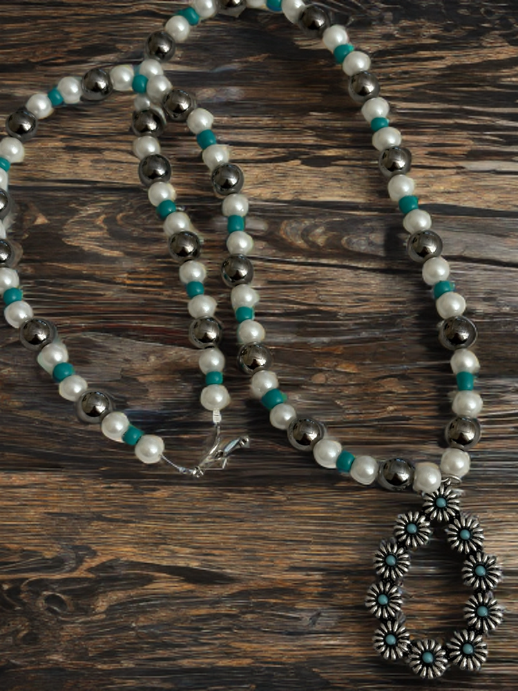 Teardrop Pendant Necklace