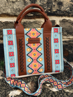 Baby Blue Santa Fe Hand Bag