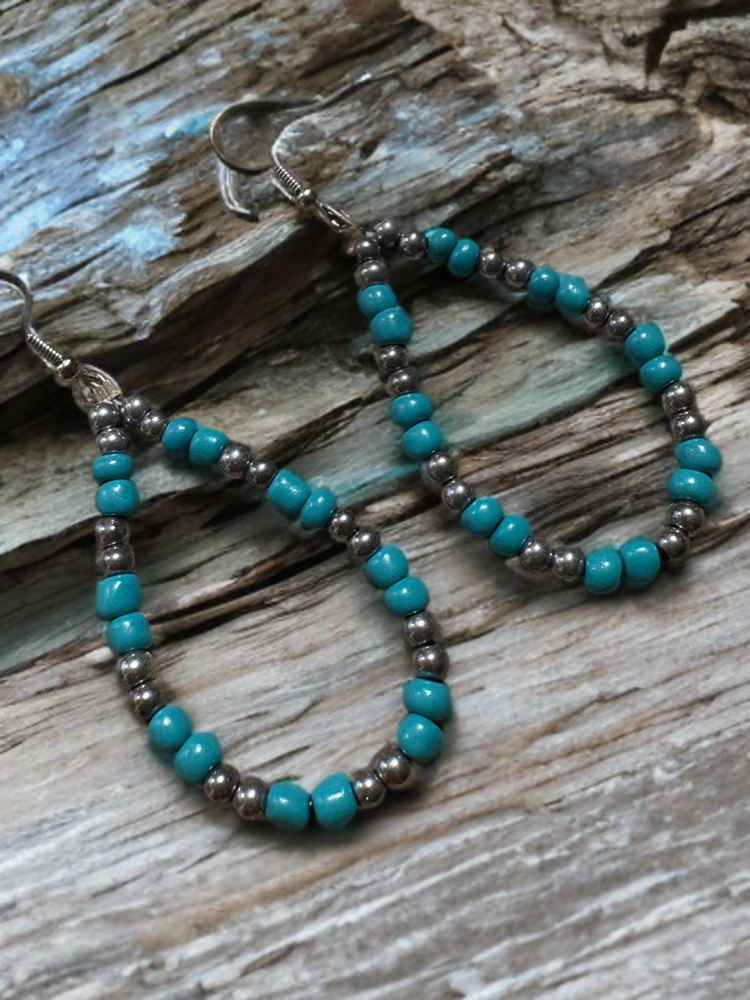 Handmade Teardrop Earrings