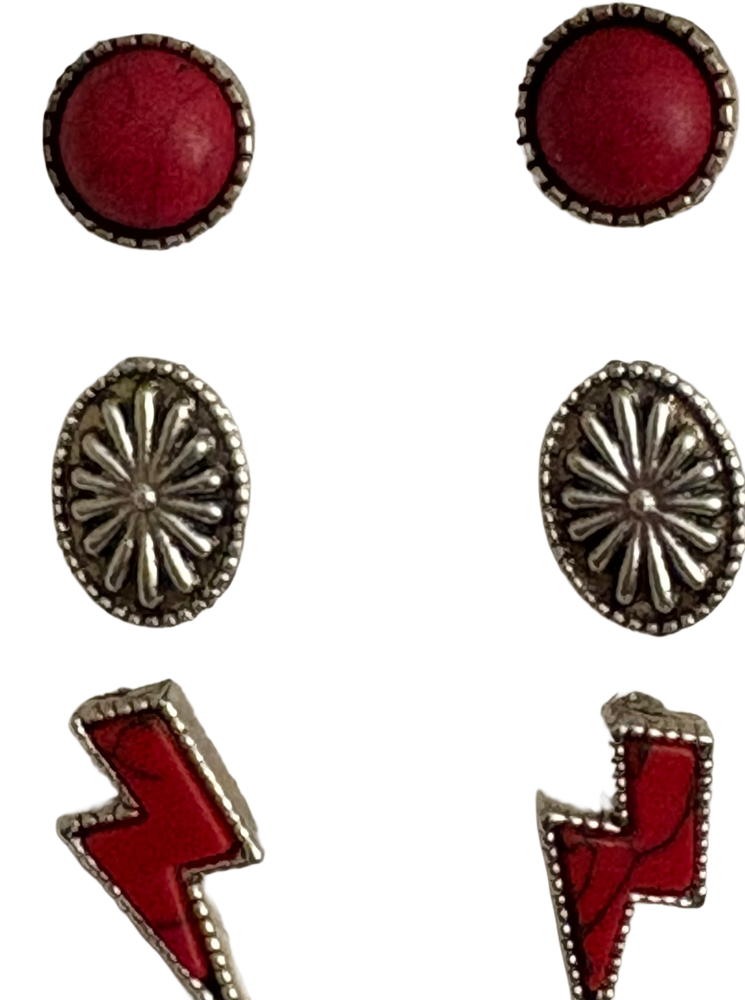 Stud Earrings Set