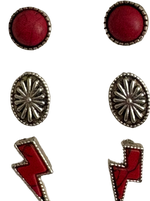 Stud Earrings Set