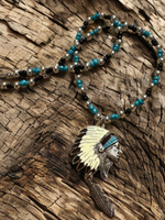 Hand Beaded Chief Necklace